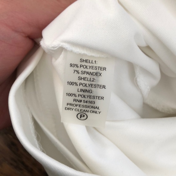 Calvin Klein White Sleeveless dress 6 - Picture 6 of 7